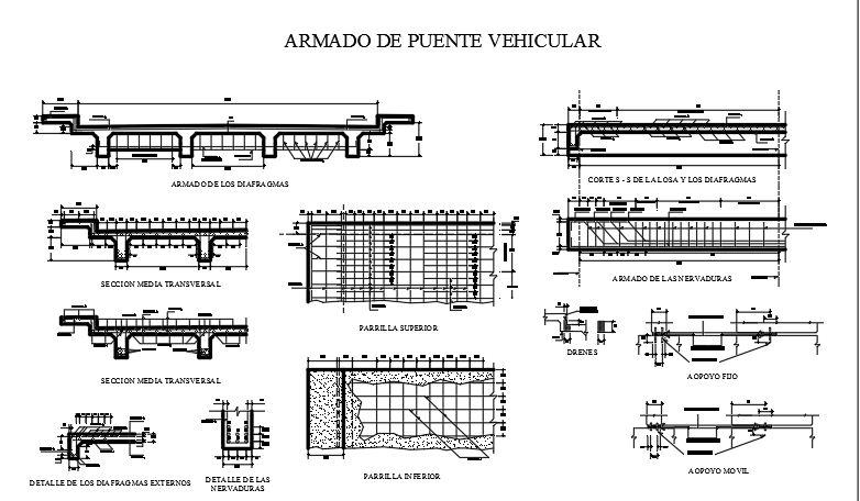 Vehicular bridge armed
