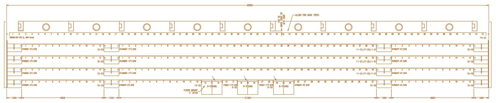 Waiting Area Seating Arrangement Design CAD File 