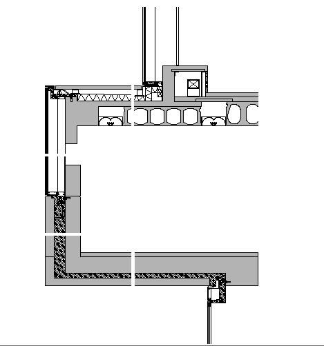 Joint Wall construction Plan Detail dwg file
