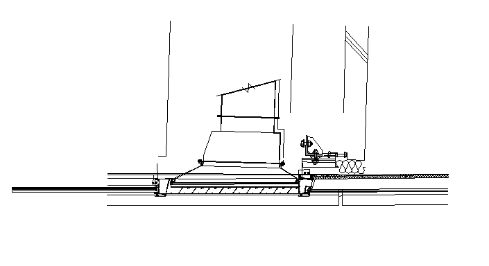 Two wall Joint section plan dwg file