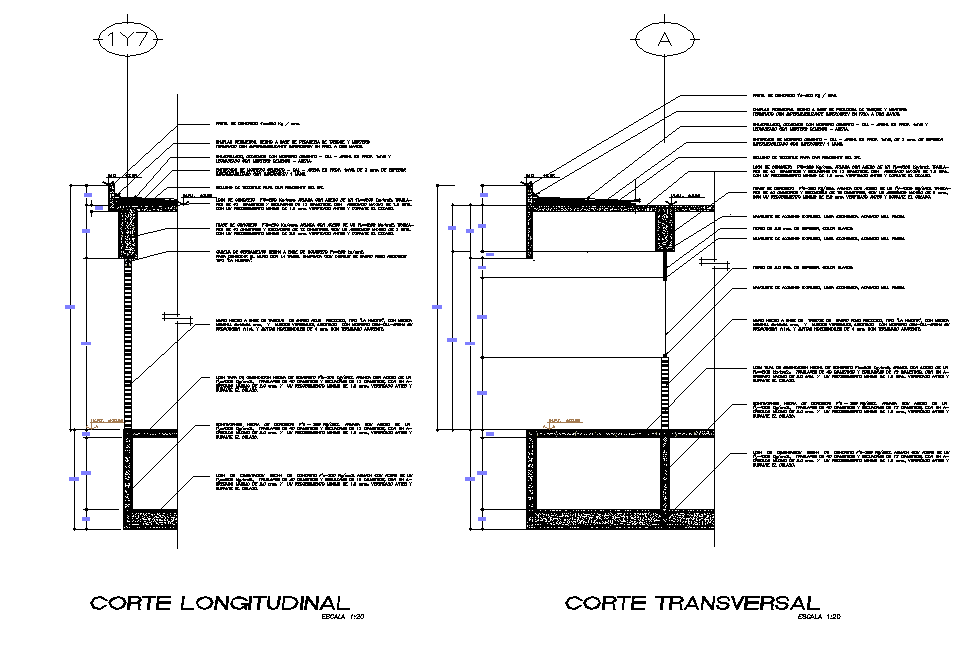 Wall section plan layout file