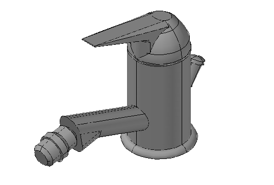 Wash basin  tap in 3d