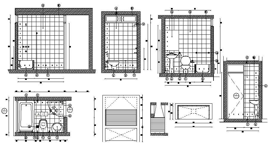 Washroom Plan Download