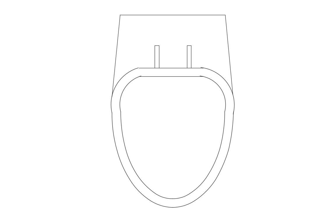 Water Closet CAD Block