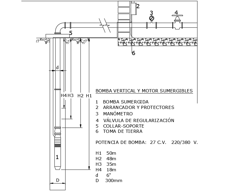 Water extractor bomb dwg file