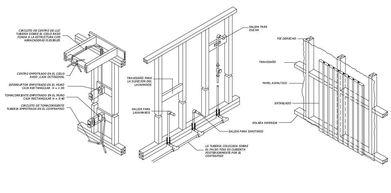 Wood Construction CAD File