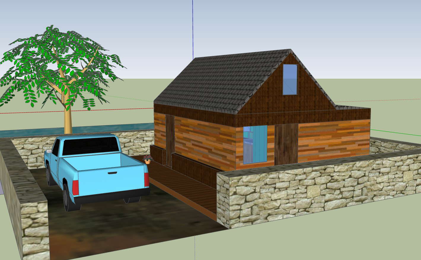 Wooden Hut