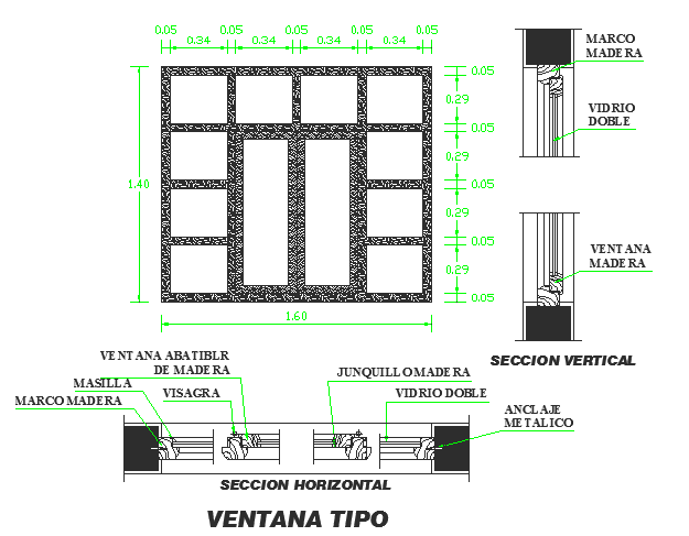Wooden window