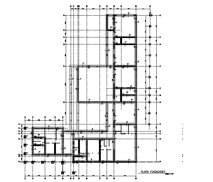 Working Commercial Layout plan detail dwg file