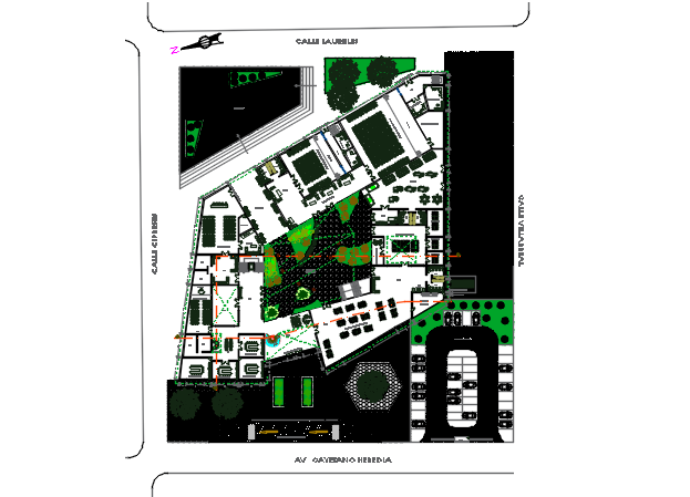 Working Commercial plan detail dwg file