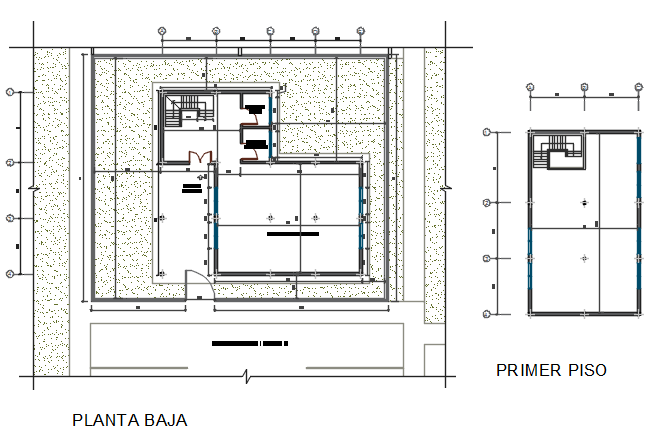 Working Commercial plan detail dwg file