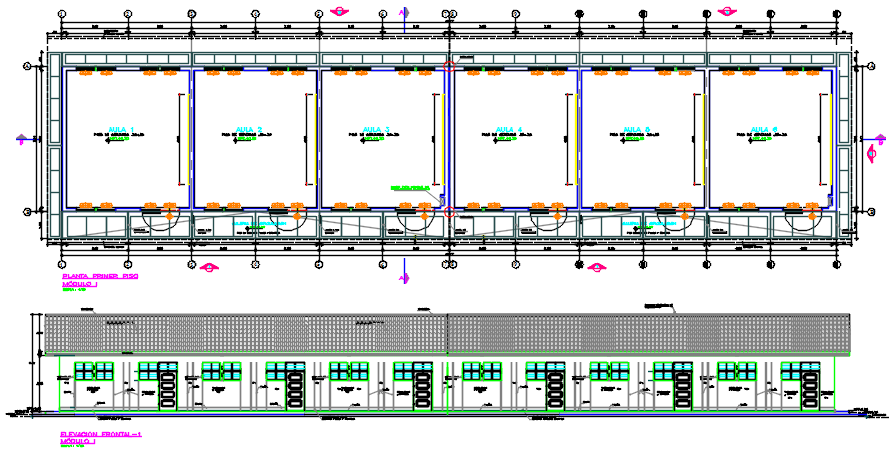 Working Commercial plan detail dwg file