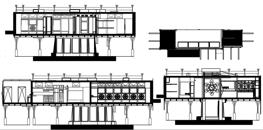 Working Elevation detail dwg file