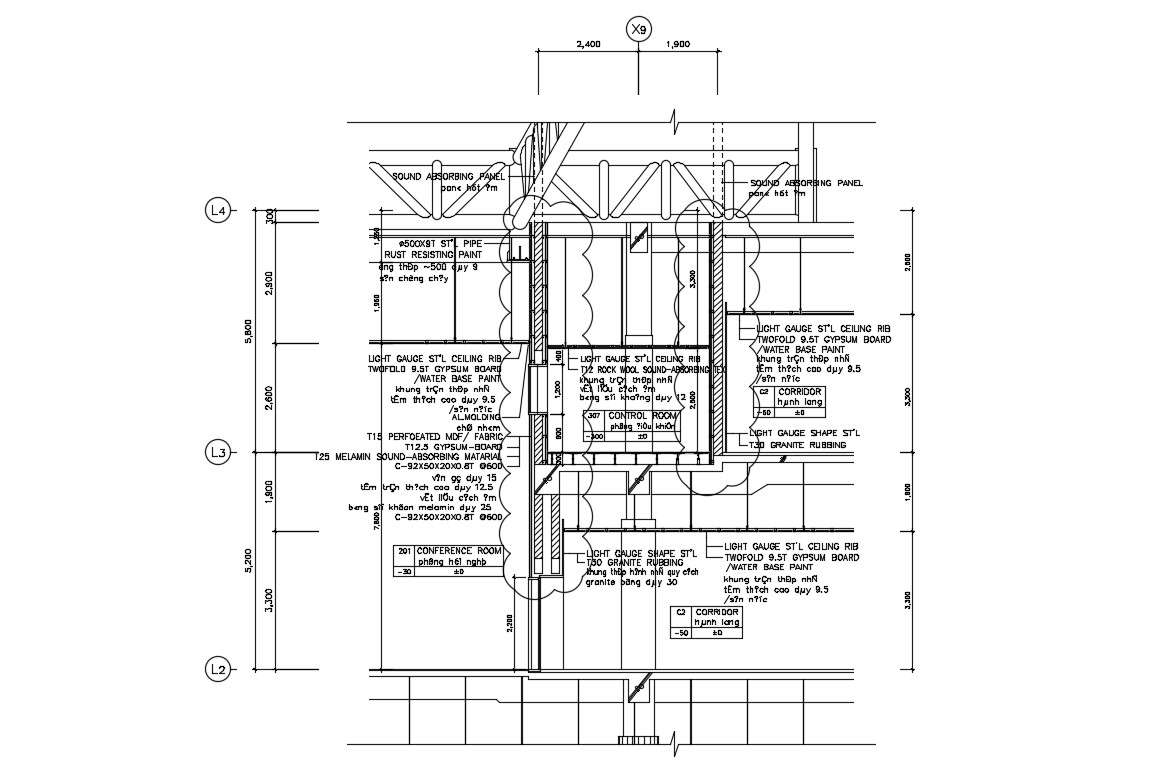 Working House Section Plan  