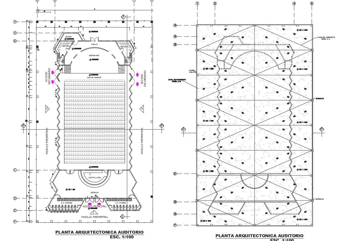 Working plan building detail dwg file