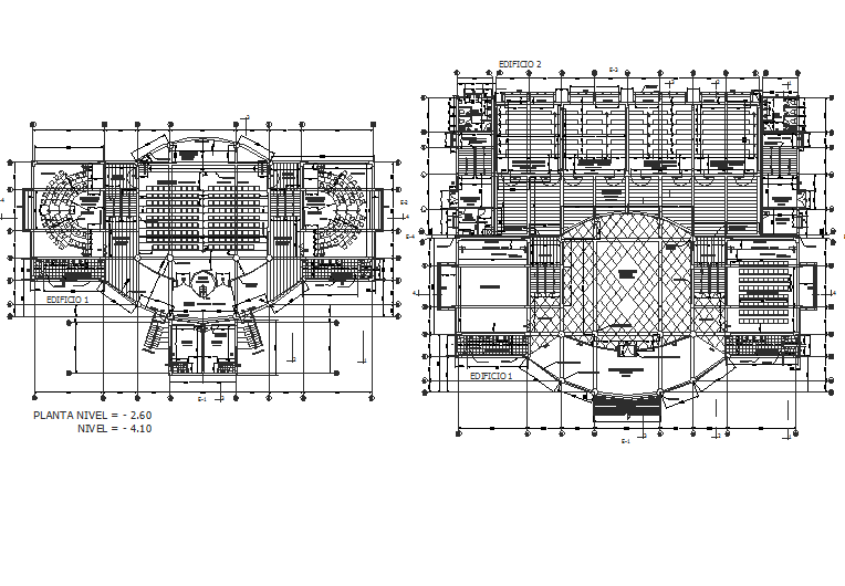 Working plan detail dwg file