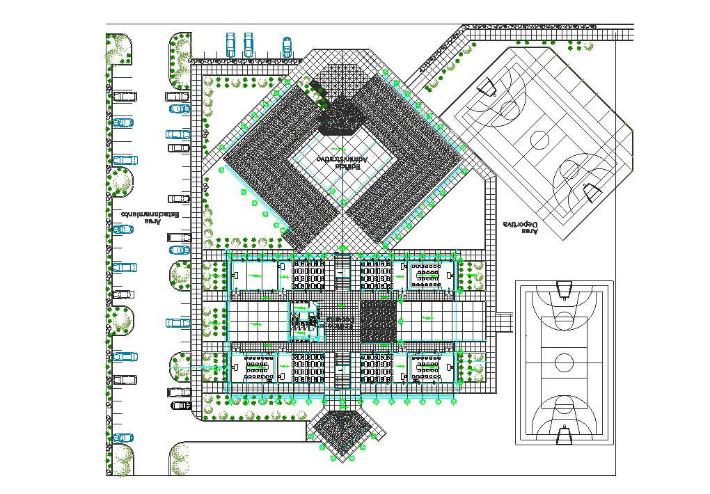 Working plan detail dwg file