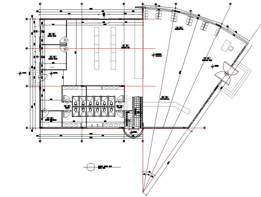 Working plan detail dwg file