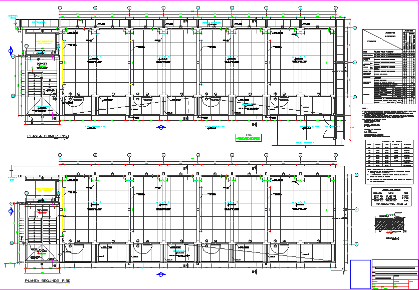 Working plan detail dwg file