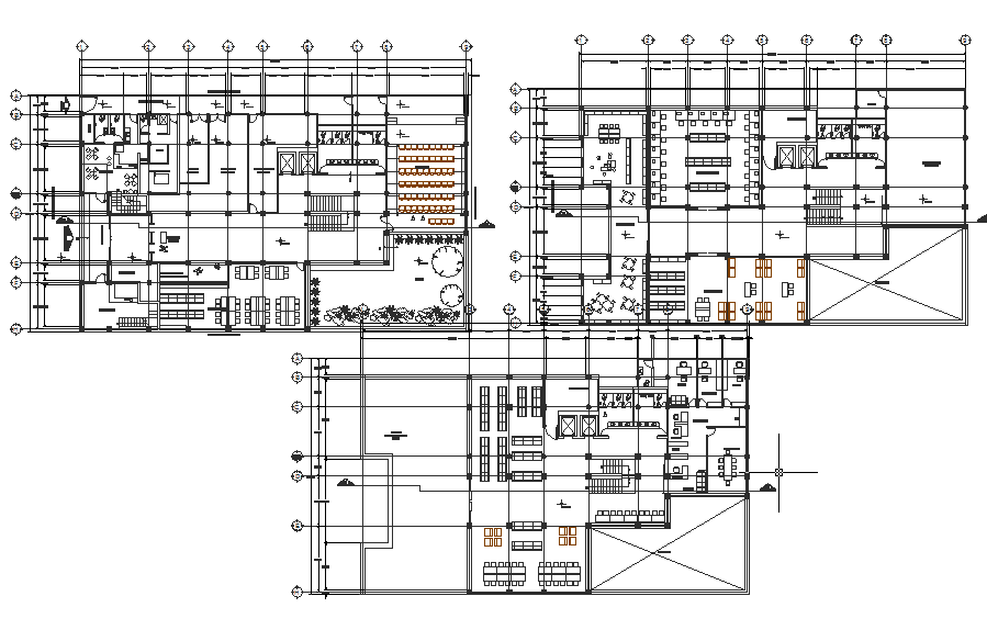 Working plan detail dwg file