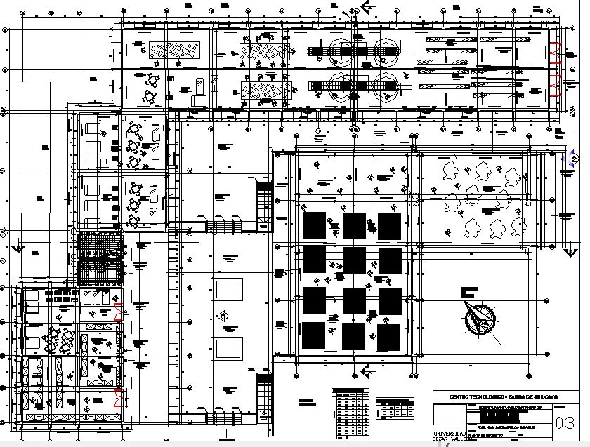 Working plan detail dwg file