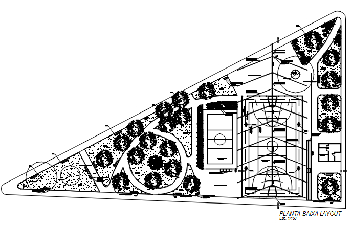 Working plan detail dwg file