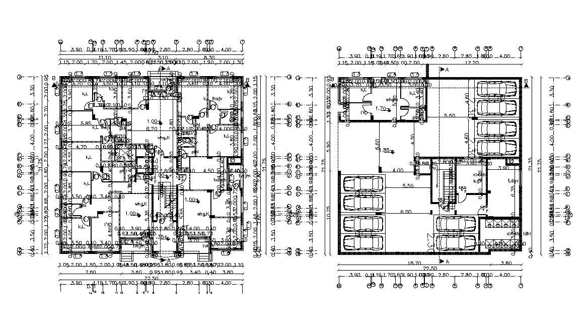 Working Drawing Residential House Plan CAD File 