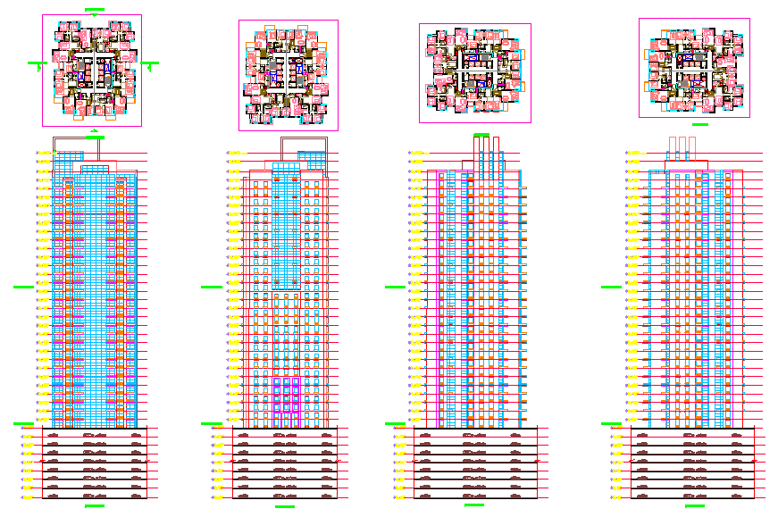 High Rise Building Plan