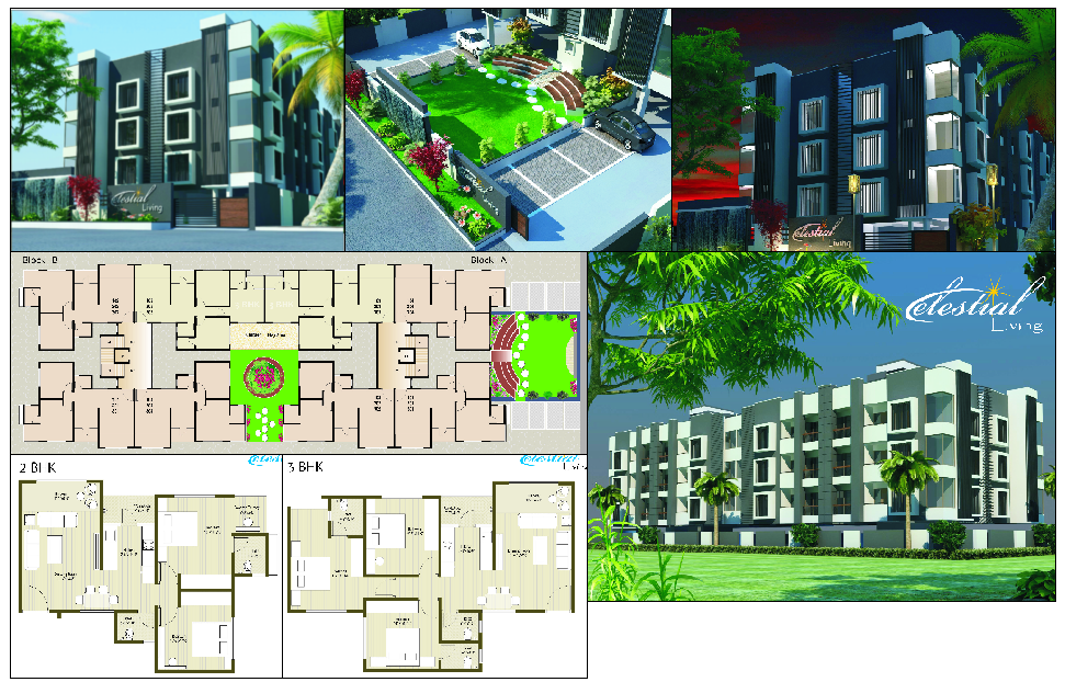 3D Apartment detail plan