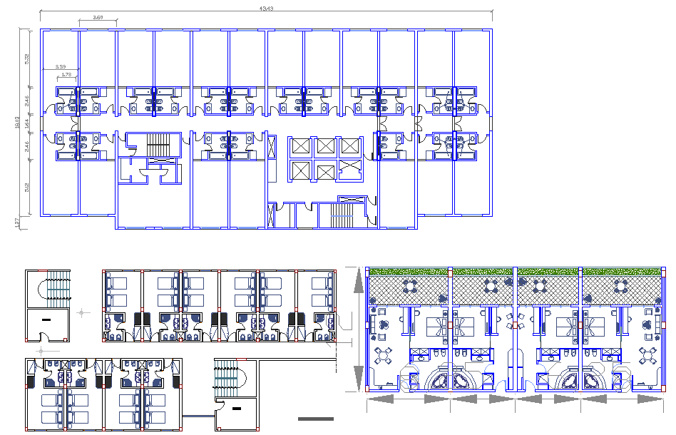 Modern Hotel Lay-out
