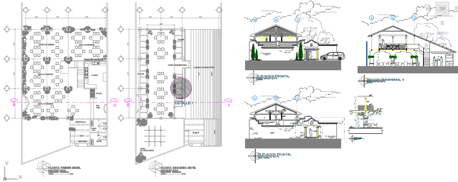 Restaurant Detail plan file
