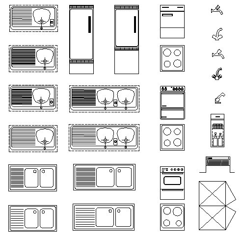 Kitchen Appliance Blocks