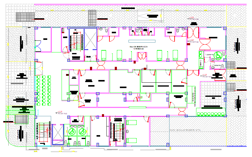 clinic Lay-out Design