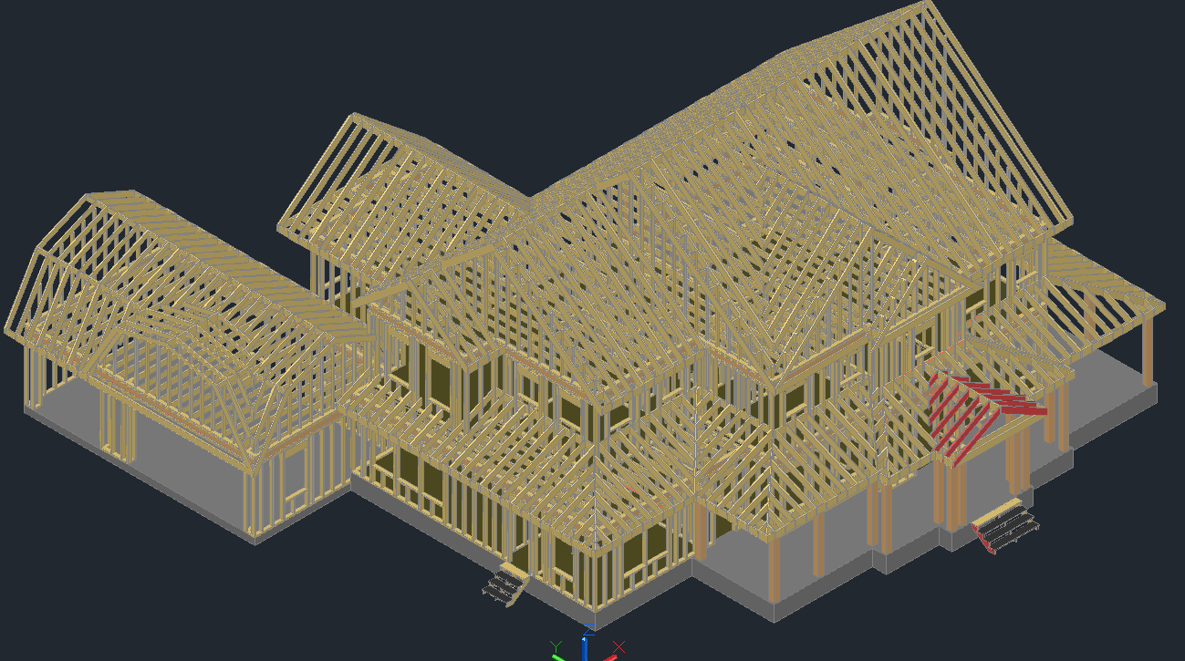 3D Structure Cabin 