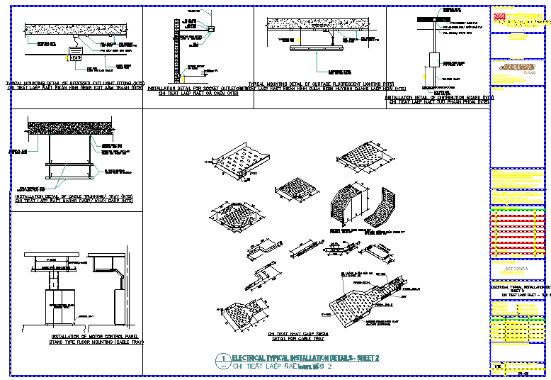 Electrical Typical installation instrument part