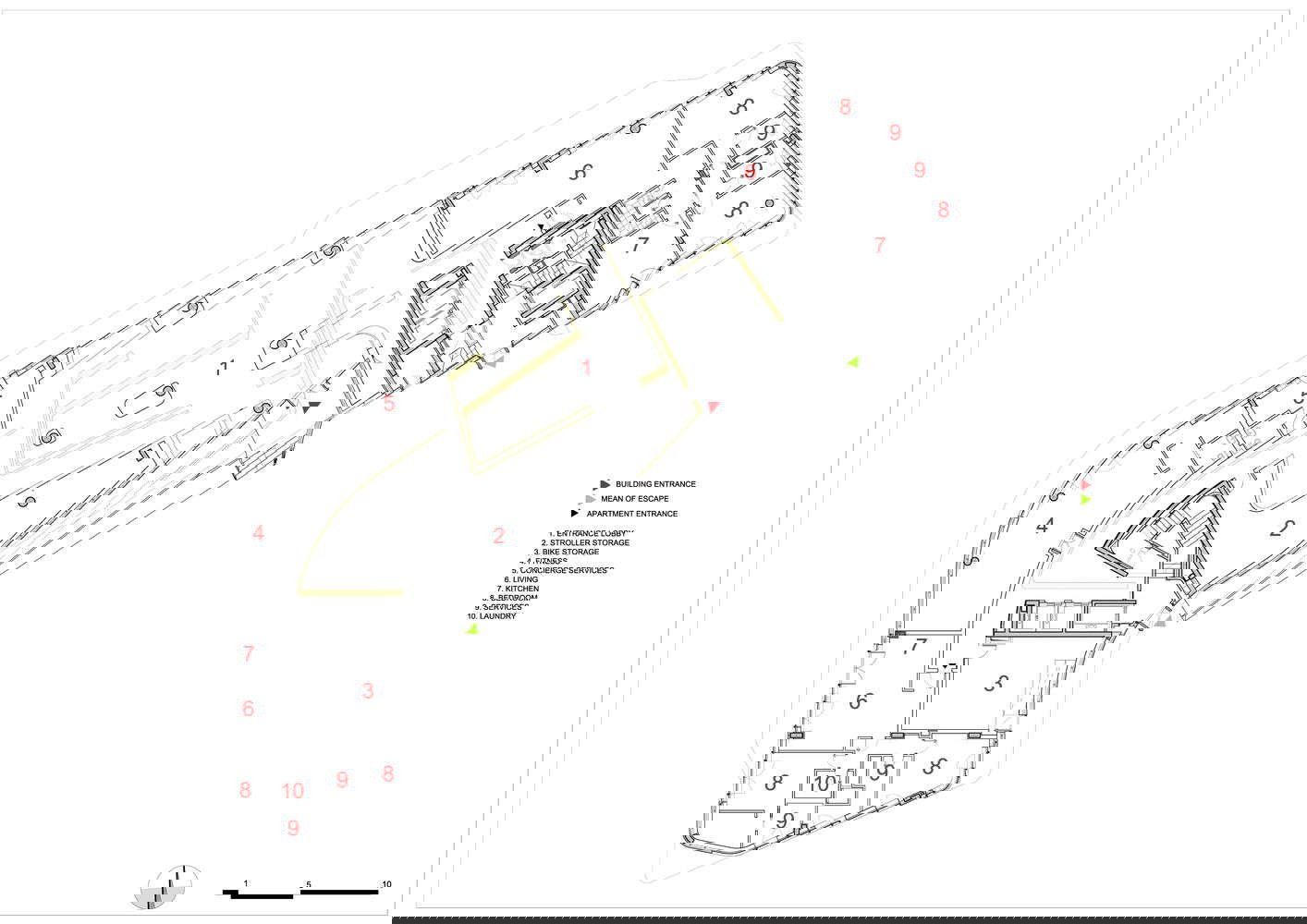 Floor Lay-out Detail 