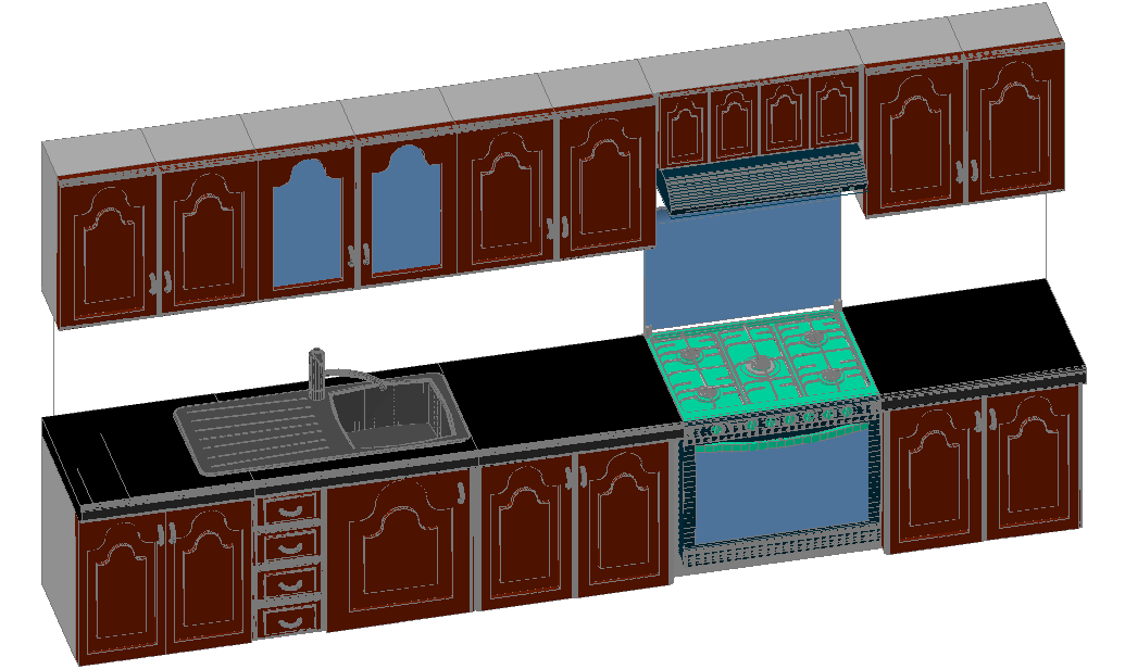 3D kitchen