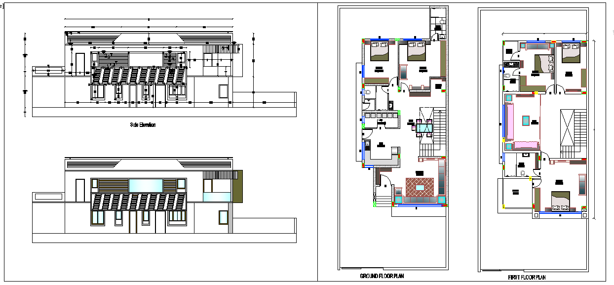 Modern Bungalows Design