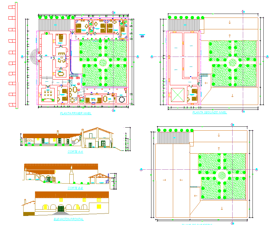 Historical  Hotel plan