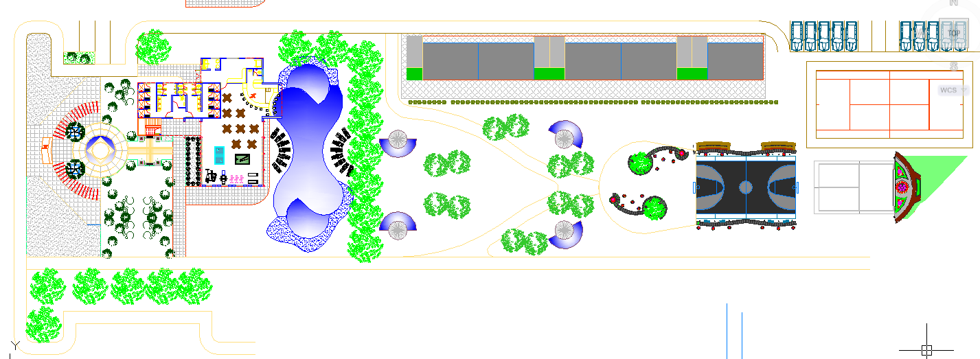 Club House Plan