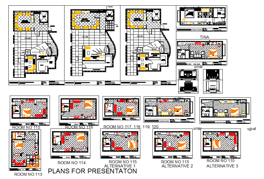 Hotel Bed room Design