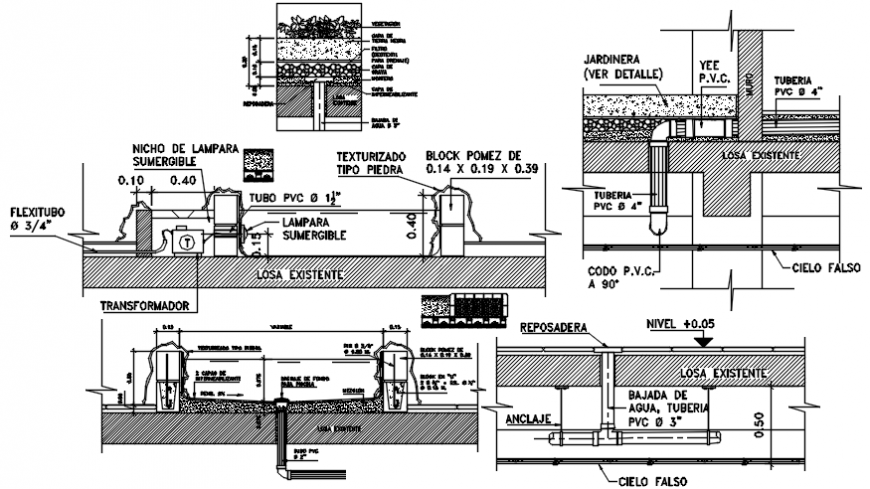 Air suspension plumbing fittings detail