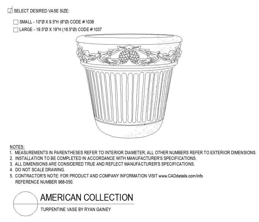 American collection plan dwg file