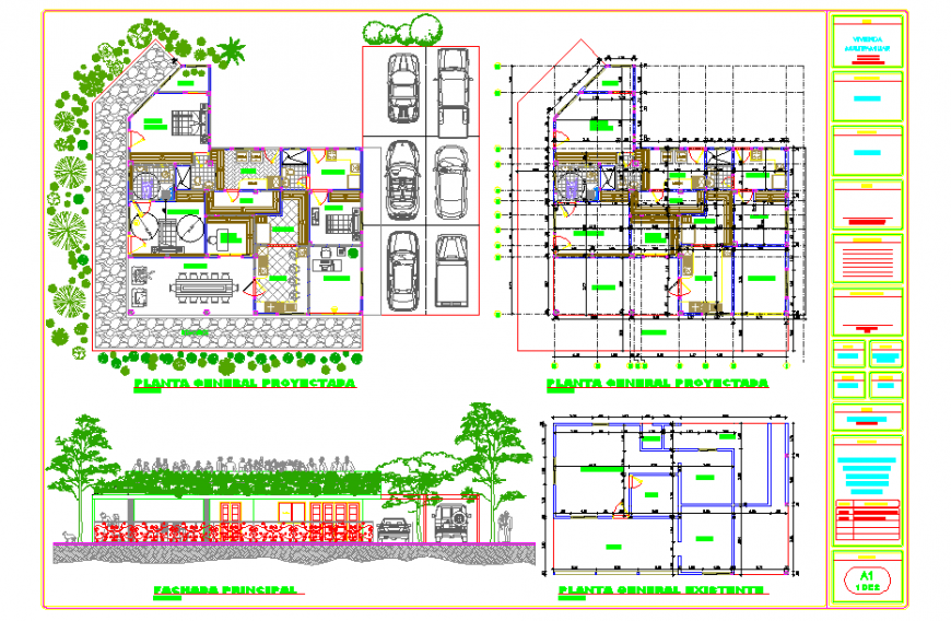 Architects House Hostel Lay-out Design