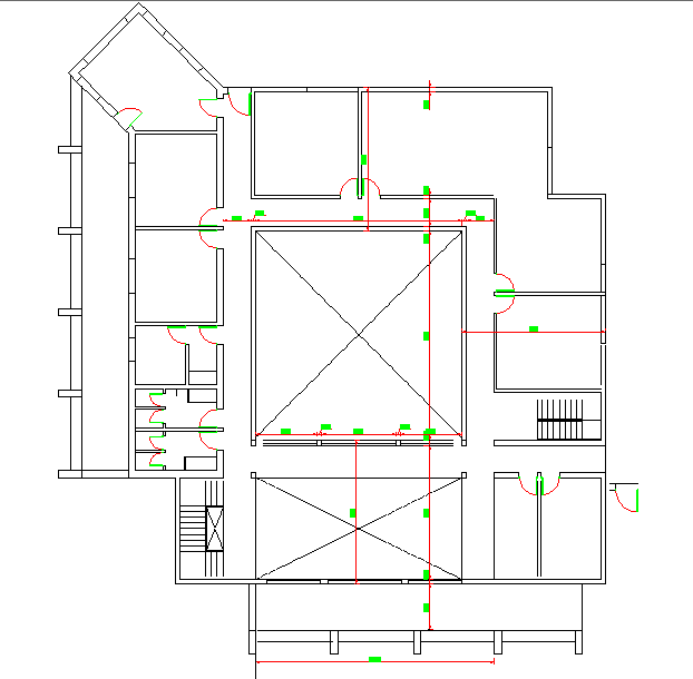 architectural plan dwg file