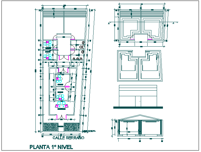 architectural plan dwg file