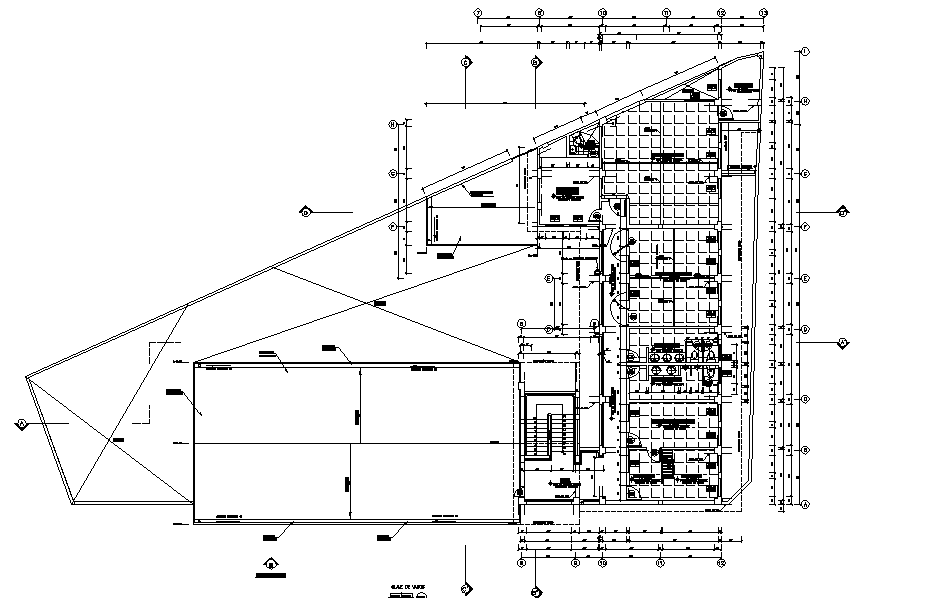 architectural plan dwg file