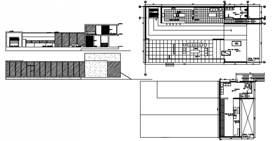 Architecture drawing house plan
