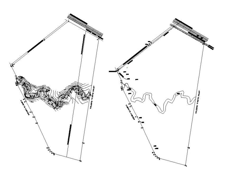 Area mapping detail 2d view layout file CAD structure autocad file