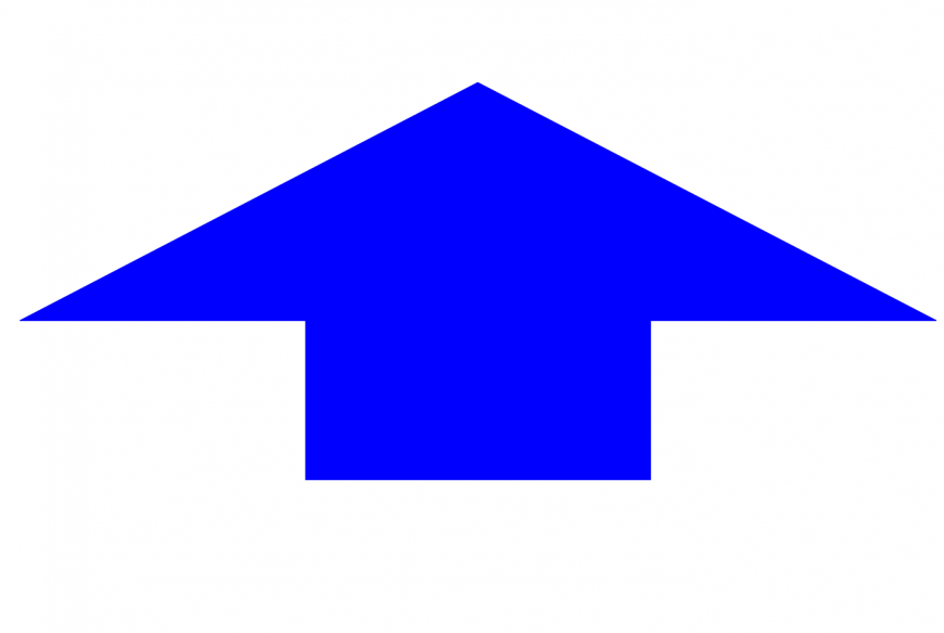 Arrow logo and symbol block in auto cad